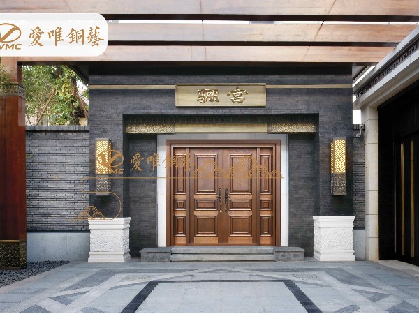 最關心的就是別墅真銅門多少錢？