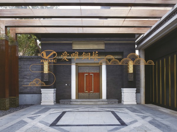 怎樣定制廣東別墅銅門比較合適？