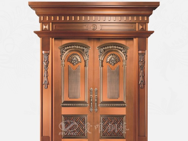 廣東別墅銅門廠家愛唯銅藝——?jiǎng)e墅銅門款式“羅馬嘉園”